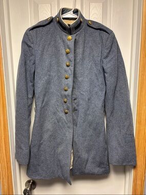 1960s Valley Forge Military Academy Uniform Wool Coat